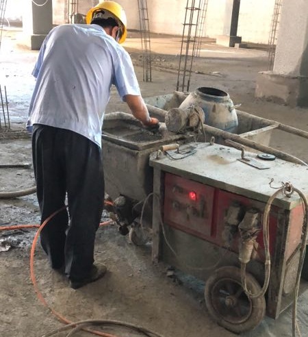 钢结构防火涂料施工